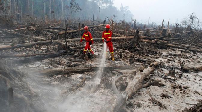 [Liputan6] Pemerintah Yakin Penanganan Kebakaran Hutan di 2016 Lebih Baik