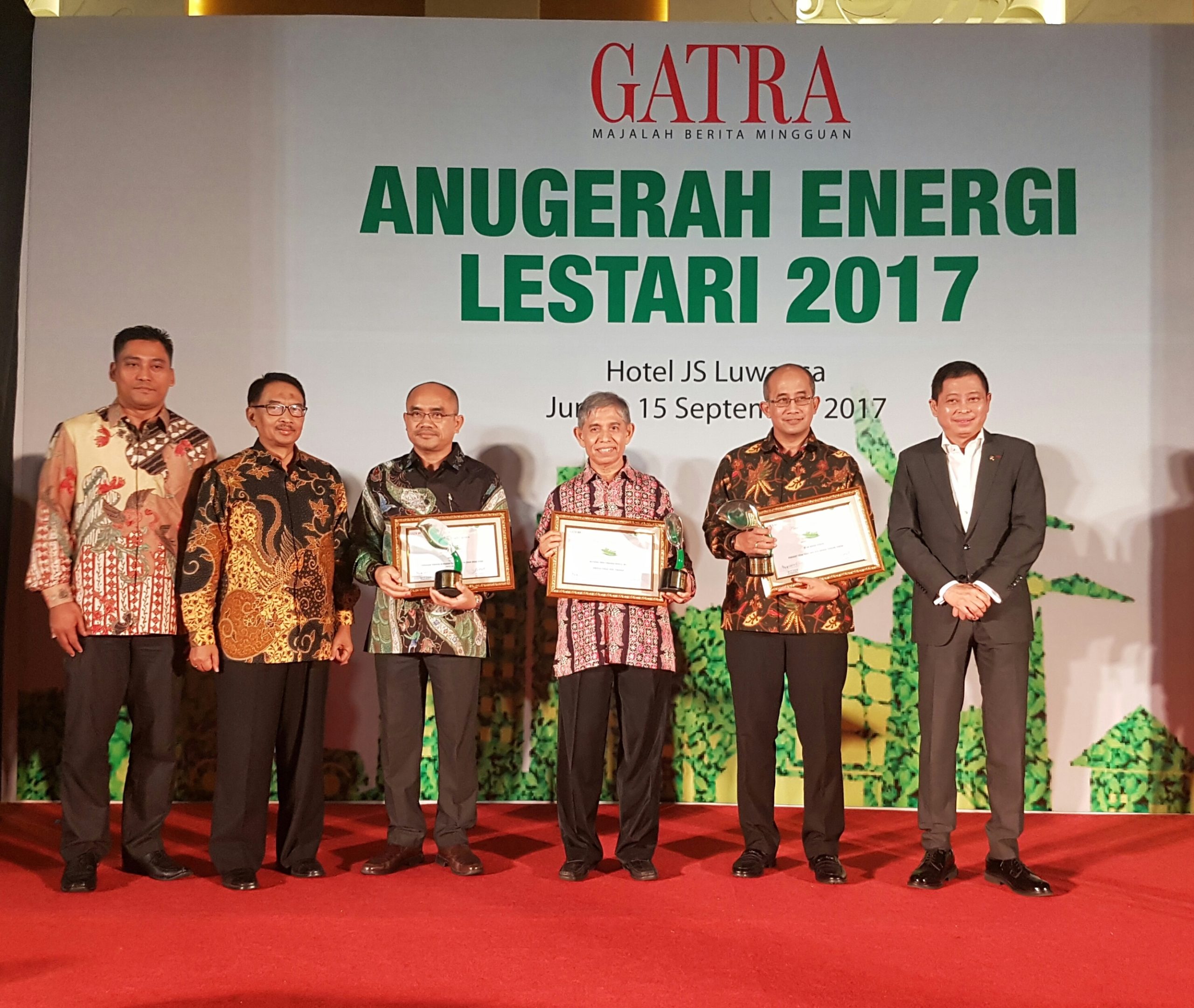 Asian Agri Receives Anugerah Energi Lestari Award 2017