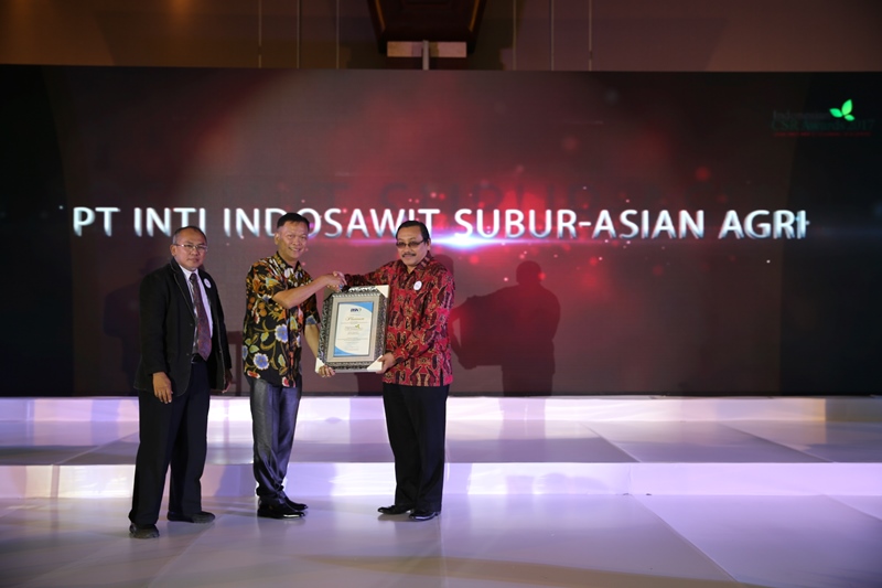 Asian Agri Gets Platinum Award for Supporting Environmental management through Renewable Energy Development