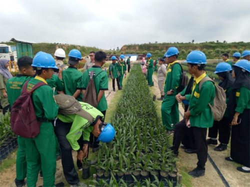 [GO RIAU] ASIAN AGRI MASUK SEKOLAH KENALKAN SAWIT LESTARI