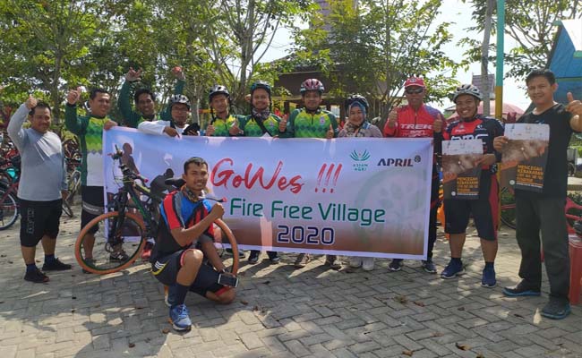 [HALLO RIAU] ASIAN AGRI GOWES SEHAT KESIAPSIAGAAN KARHUTLA HARUS DIBANGUN SEJAK DINI