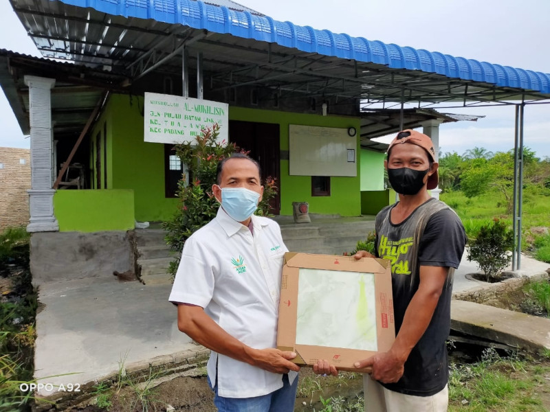 Asian Agri Bantu Perbaikan Masjid dan Musholla di Dua Kabupaten