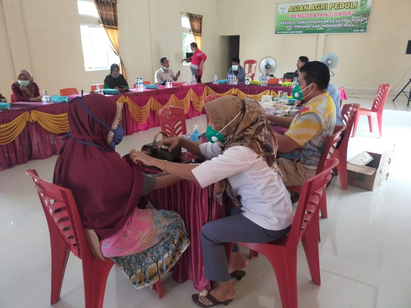 Asian Agri Organizes Free Health Check-ups in Siak