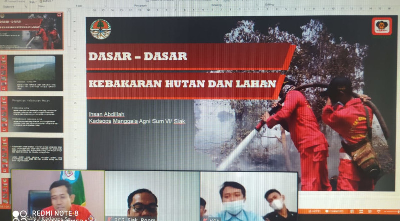 Waspada Kebakaran Hutan dan Lahan, Asian Agri  Lakukan Pelatihan Damkar