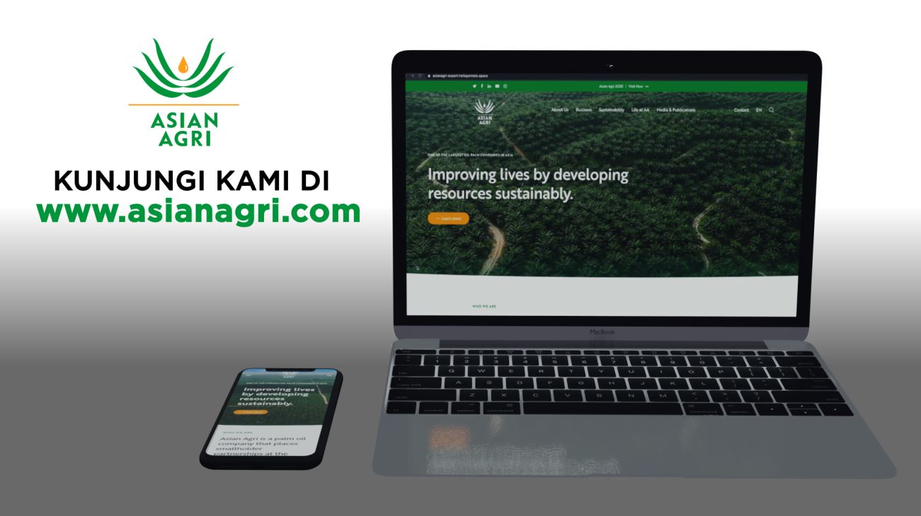 Asian Agri Luncurkan Situs Web dengan Tampilan Baru